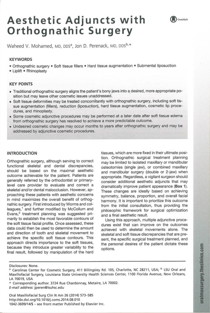 Clinics Review Articles - Orthognathic Surgery page 573