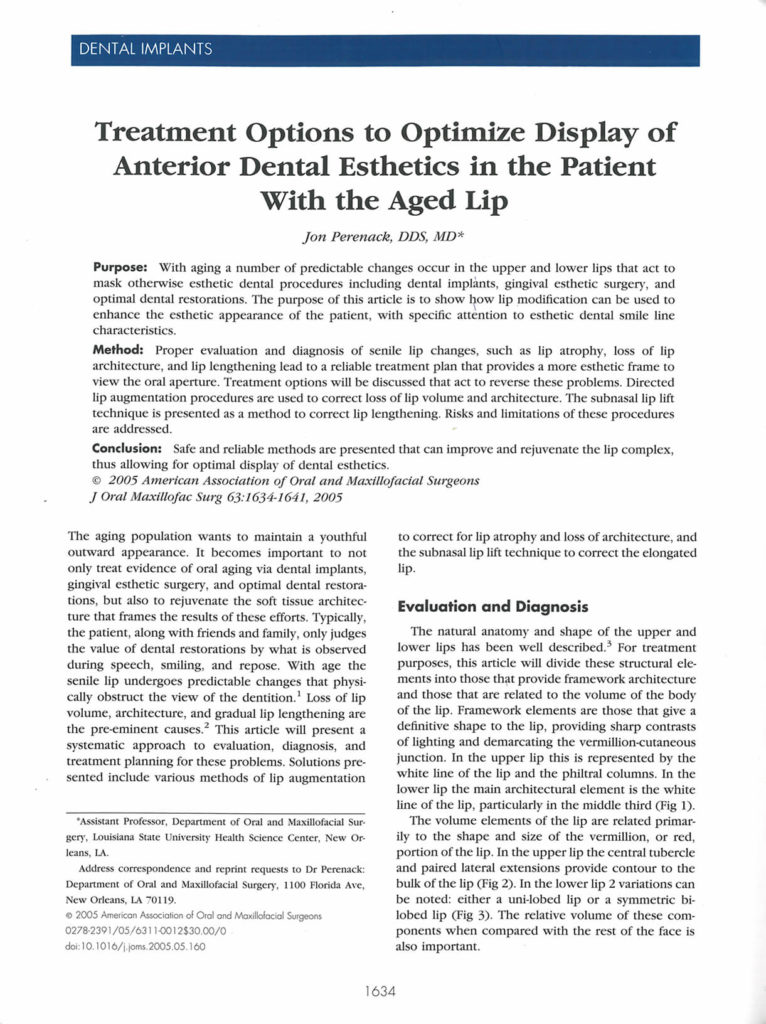 Journal of Oral and Maxillofacial Surgery Page 1634